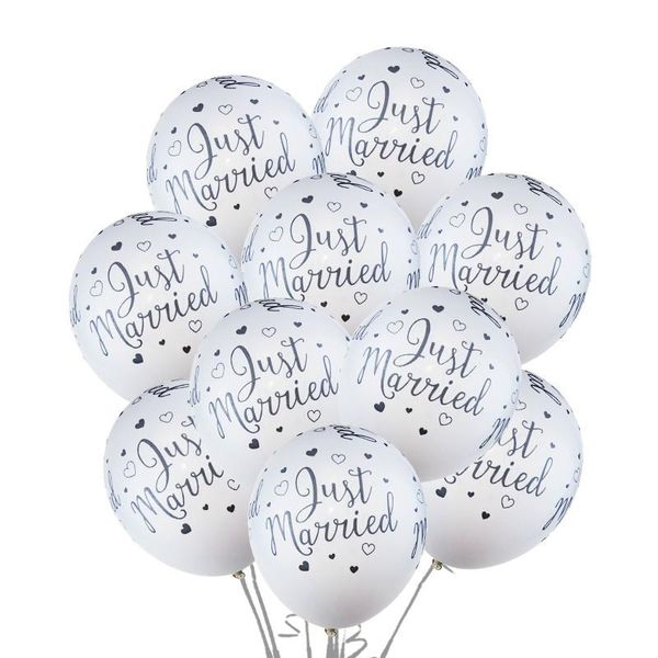 party decoration 12inch just married latex balloons wedding ballon valentine day decorations kids inflatable air ball anniversaire supplies
party decoration 12inch just married latex balloons wedding ballon valentine day decorations kids inflatable air ball anniversaire supplies