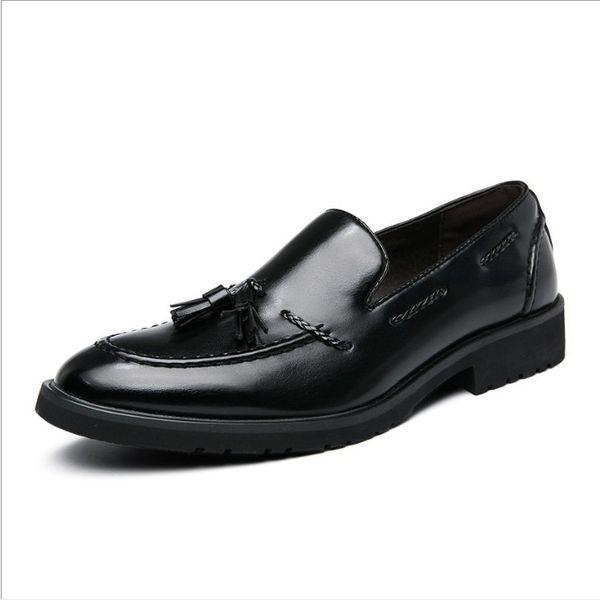 2021 men casual shoes leather moccasins slip on fashion business loafers breathable comfortable tassel party shoes, Black
2021 men casual shoes leather moccasins slip on fashion business loafers breathable comfortable tassel party shoes, Black