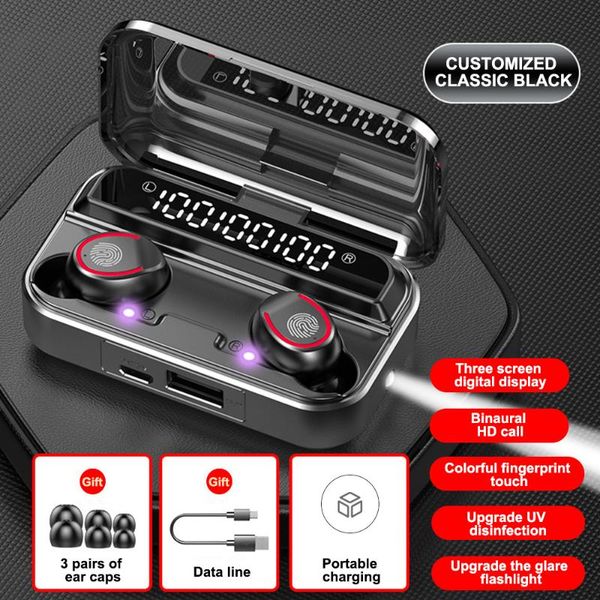 mini wireless bluetooth headphone tws noise reduction voice message led power digital display with charging box
mini wireless bluetooth headphone tws noise reduction voice message led power digital display with charging box