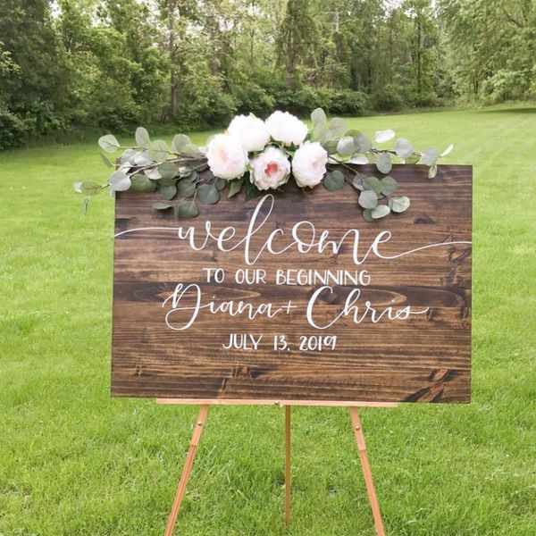 party decoration wedding welcome sign to our beginning custom wood personalized ceremony
party decoration wedding welcome sign to our beginning custom wood personalized ceremony