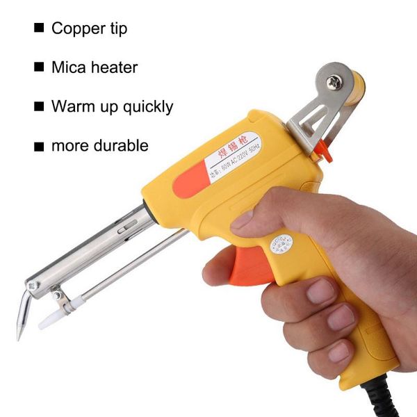 hand & power tool accessories 110v/220v electric soldering welding repair 60w hand-held internal heating iron automatically send tin
hand & power tool accessories 110v/220v electric soldering welding repair 60w hand-held internal heating iron automatically send tin
