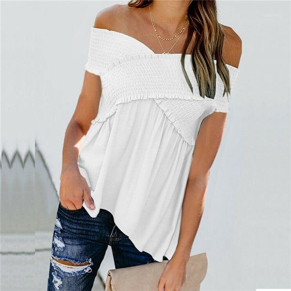women's blouses & shirts ladies v neck solid off shoulder blouse women summer fashion shirt stretch high street female clothes 1, White
women's blouses & shirts ladies v neck solid off shoulder blouse women summer fashion shirt stretch high street female clothes 1, White