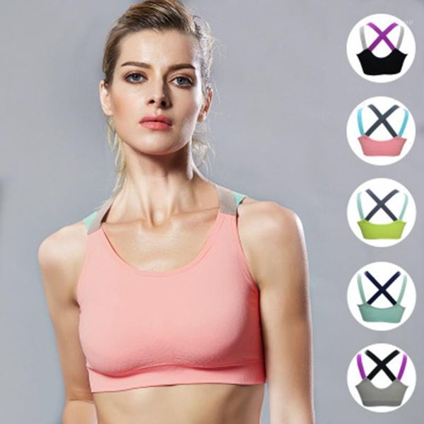 3d back crossover sports bra wirefitness vest running shockproof underwear do21, White;black
3d back crossover sports bra wirefitness vest running shockproof underwear do21, White;black