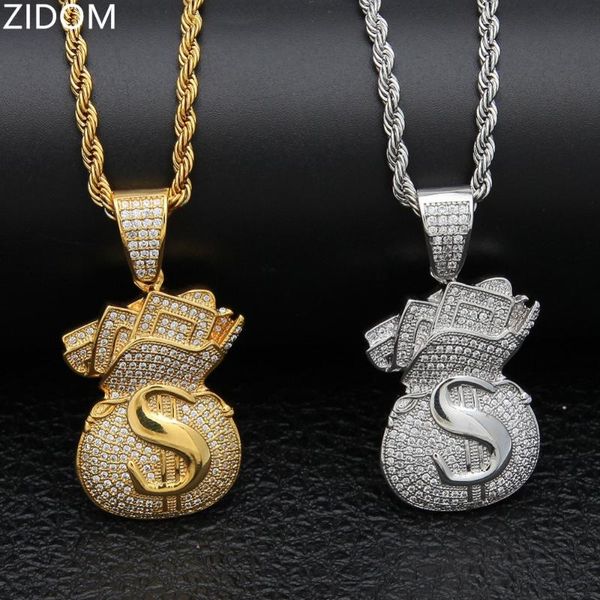 men hip hop dollar purse shape pendant necklaces cubic zirconia fashion pendants necklace mens hiphop jewelry gifts, Silver
men hip hop dollar purse shape pendant necklaces cubic zirconia fashion pendants necklace mens hiphop jewelry gifts, Silver