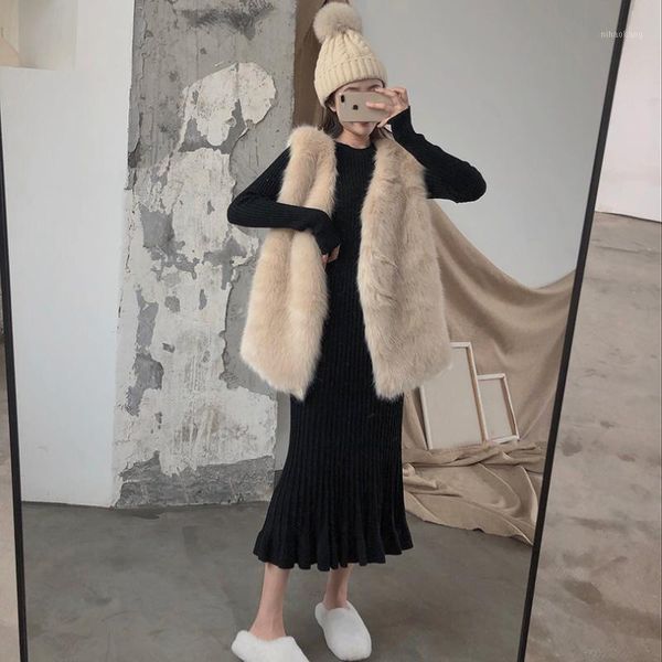 women's vests imitation hair vest women's clothing autumn korean version plush v-neck solid coat women fashion sleeveless woman1, Black;white
women's vests imitation hair vest women's clothing autumn korean version plush v-neck solid coat women fashion sleeveless woman1, Black;white