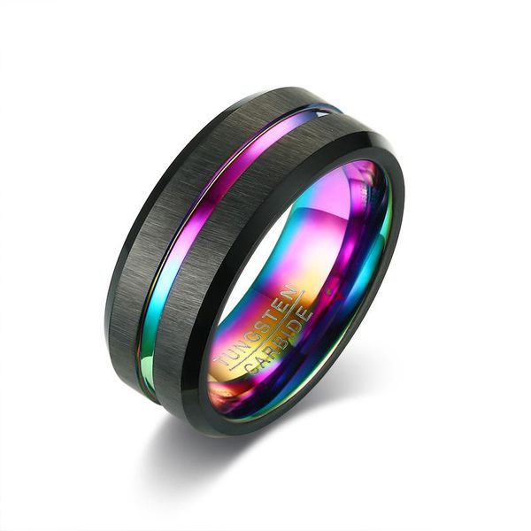 vnox basic 8mm tungsten carbide rings for men jewelry stylish thin line style wedding bands anniversary gifts for him wmtuxq, Golden;silver
vnox basic 8mm tungsten carbide rings for men jewelry stylish thin line style wedding bands anniversary gifts for him wmtuxq, Golden;silver