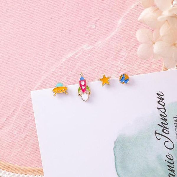 dangle & chandelier cute asymmetric universe spaceship rocket earrings for women daily personality accessories1, Silver
dangle & chandelier cute asymmetric universe spaceship rocket earrings for women daily personality accessories1, Silver