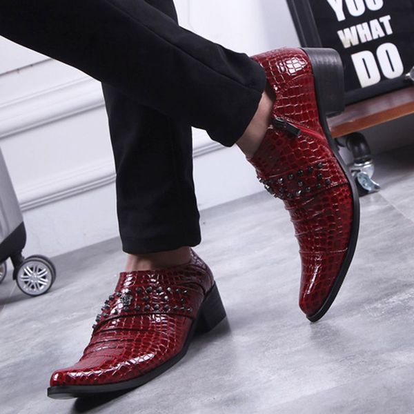 men shoes 2021 new rivets pu leather casual business shoes fashion dress classic comfortable pointed toe slip on spring autumn concise dh699, Black
men shoes 2021 new rivets pu leather casual business shoes fashion dress classic comfortable pointed toe slip on spring autumn concise dh699, Black