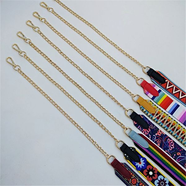 new shoulder bag straps polyester cotton metal handbag handle for women handbags diy chain strap bag accessories 120cm, Black
new shoulder bag straps polyester cotton metal handbag handle for women handbags diy chain strap bag accessories 120cm, Black
