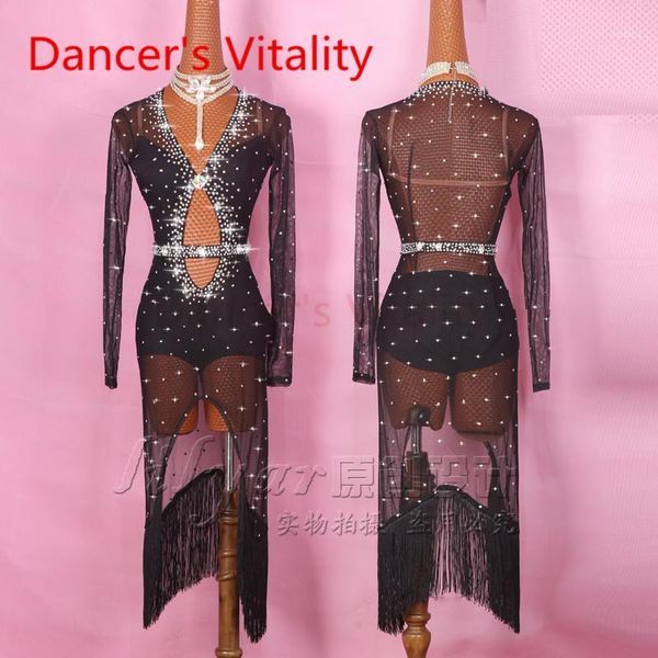 latin dance dress women diamond v collar open long sleeves salsa tango rumba flamengo ballroom latin dance competition costumes1, Black;red
latin dance dress women diamond v collar open long sleeves salsa tango rumba flamengo ballroom latin dance competition costumes1, Black;red
