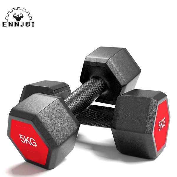 dumbbells 5kg barbell weights hexagon rubber cover dumbbell for strength training exercise muscle home fitness equipment 1 pair
dumbbells 5kg barbell weights hexagon rubber cover dumbbell for strength training exercise muscle home fitness equipment 1 pair