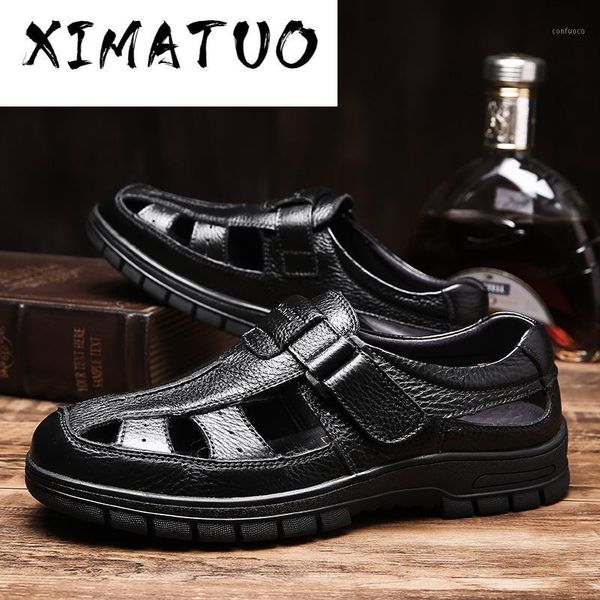 sandles mens summer sandals leather classic roman outdoor handmade hiking walking hole shoes dress platform sandalia masculina1, Black
sandles mens summer sandals leather classic roman outdoor handmade hiking walking hole shoes dress platform sandalia masculina1, Black