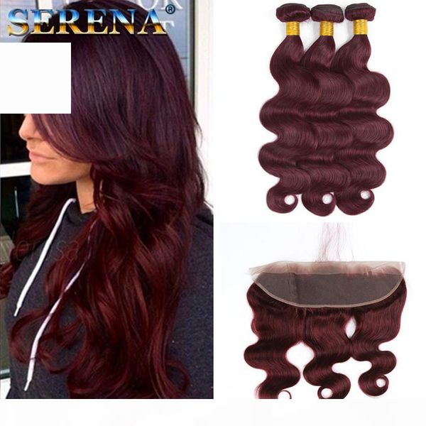 burgundy hair weave bundles grade 8a wine red 99j indian virgin hair body wave 4pcs lot with 13x4 frontal mink remy human hair extensions, Black;brown
burgundy hair weave bundles grade 8a wine red 99j indian virgin hair body wave 4pcs lot with 13x4 frontal mink remy human hair extensions, Black;brown