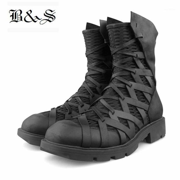 2020 vintage genuine cow leather mesh breathable personalized patchwork hip hop motorcycles fashion boots1, Black 
2020 vintage genuine cow leather mesh breathable personalized patchwork hip hop motorcycles fashion boots1, Black