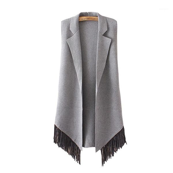 fashion womens knitted jacket vest tassel sleeveless vests spring autumn vest female waistcoat multicolor plus size1, Black;white
fashion womens knitted jacket vest tassel sleeveless vests spring autumn vest female waistcoat multicolor plus size1, Black;white