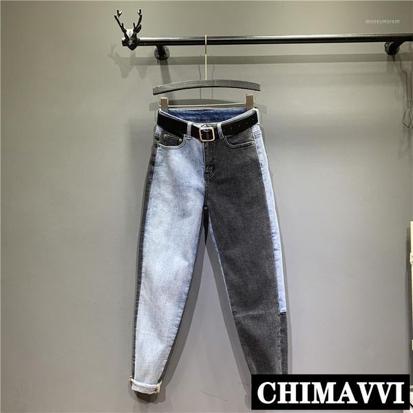 new 2020 spring mixed color women's harem trousers leisure jeans pants female students high waist loose denim pants1, Blue
new 2020 spring mixed color women's harem trousers leisure jeans pants female students high waist loose denim pants1, Blue