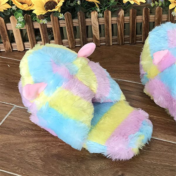 lin king sweet cartoon alpacas women winter home slippers warm plush indoor shoes anti skid flats house floor shoes for female 201203, Black
lin king sweet cartoon alpacas women winter home slippers warm plush indoor shoes anti skid flats house floor shoes for female 201203, Black