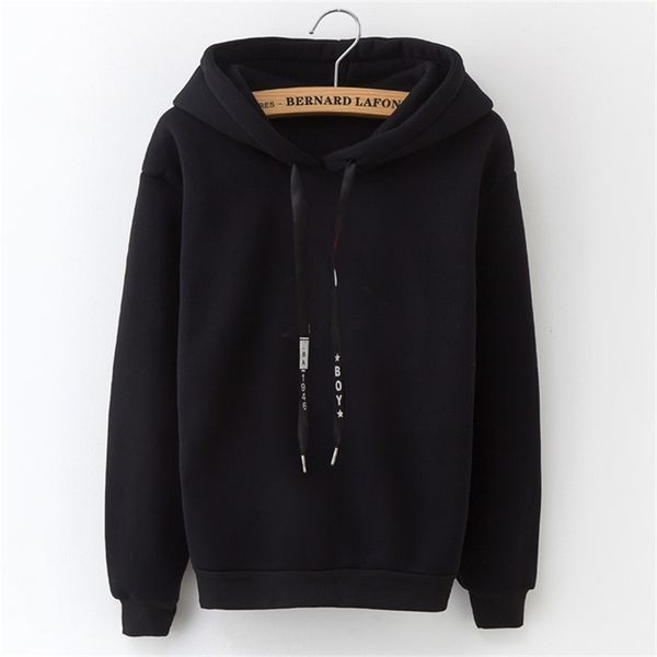 winter new korean women's hoodies solid color drawstring loose long sleeve hoodie casual trendy women's hooded y200915, Black
winter new korean women's hoodies solid color drawstring loose long sleeve hoodie casual trendy women's hooded y200915, Black