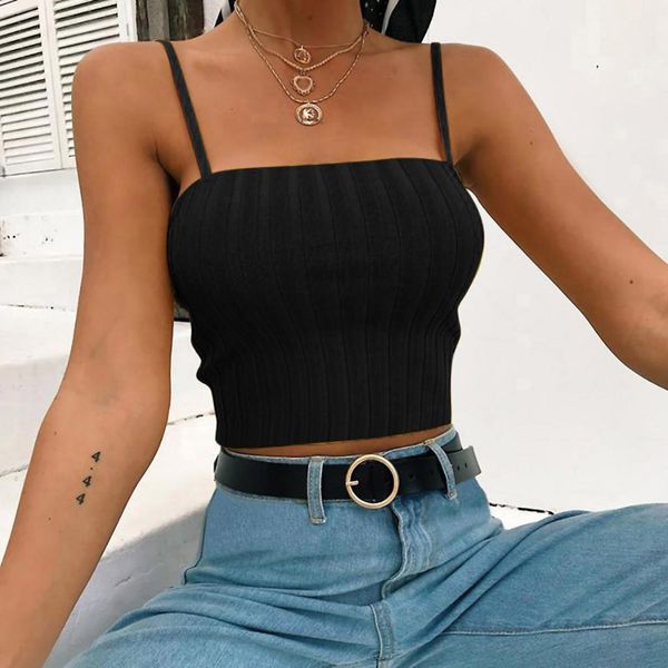 slim pure color women camis summer style bare midriff crop women casual basic crop top, White
slim pure color women camis summer style bare midriff crop women casual basic crop top, White