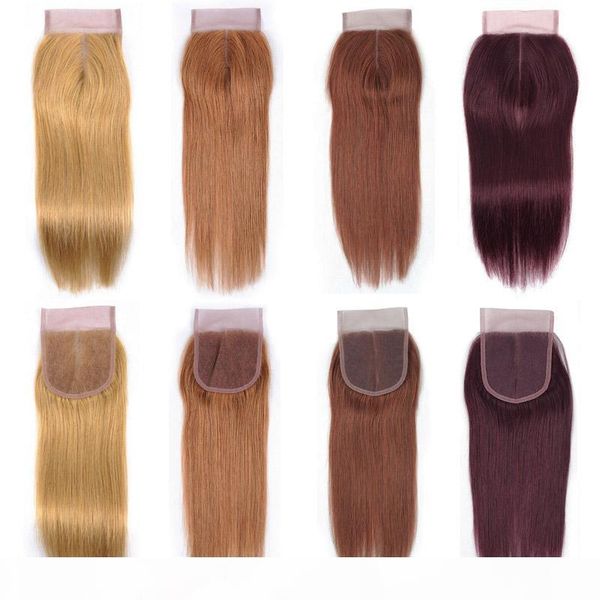 pure colored hair lace closure vendors brazilian human hair 4x4 lace closure color 27 30 33 99j honey blonde medium auburn dark red, Black;brown
pure colored hair lace closure vendors brazilian human hair 4x4 lace closure color 27 30 33 99j honey blonde medium auburn dark red, Black;brown