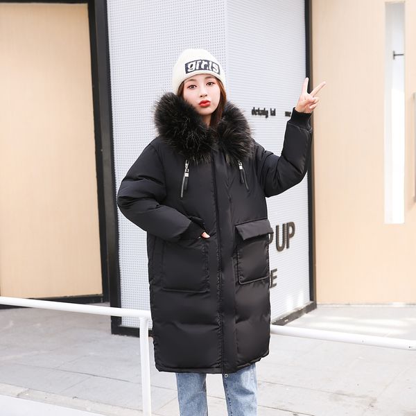 2021 new winter women fur collar coats casual long sleeve hooded jackets warm solid zipper plus size long outerwear cuwe, Black
2021 new winter women fur collar coats casual long sleeve hooded jackets warm solid zipper plus size long outerwear cuwe, Black