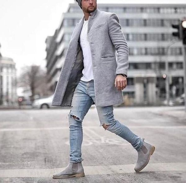 men's wool & blends autumn and winter fashion trend trench coat men's outerwear lapel dragon phoenix mid-length men1, Black
men's wool & blends autumn and winter fashion trend trench coat men's outerwear lapel dragon phoenix mid-length men1, Black