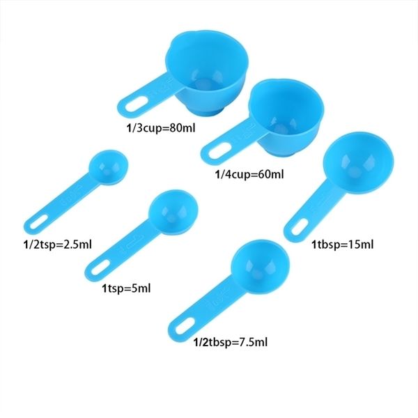 a-7 pcs/set blue plastic cup measuring tools sets for kitchen baking coffee graduated spoons
a-7 pcs/set blue plastic cup measuring tools sets for kitchen baking coffee graduated spoons