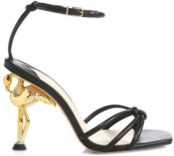 sandals unique flamingo strange high heel women knitted narrow band ankle strap design summer runway shoes woman1, Black
sandals unique flamingo strange high heel women knitted narrow band ankle strap design summer runway shoes woman1, Black