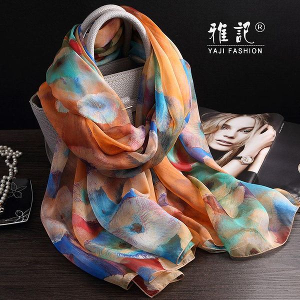 scarves silk scarf female hangzhou 100% shawl long spring autumn winter summer, Blue;gray
scarves silk scarf female hangzhou 100% shawl long spring autumn winter summer, Blue;gray