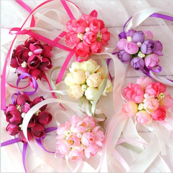 4 color rose wrist corsage bridesmaid sisters hand flower artificial bride for wedding party decoration bridal prom 1pc fx471-4
4 color rose wrist corsage bridesmaid sisters hand flower artificial bride for wedding party decoration bridal prom 1pc fx471-4