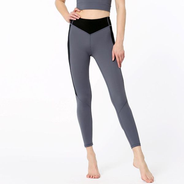 yoga outfits pants women's solid color stitching fitness high waist hip lift stretch sports ninth running leggings, White;red
yoga outfits pants women's solid color stitching fitness high waist hip lift stretch sports ninth running leggings, White;red