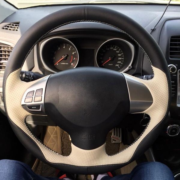 shining wheat black genuine leather steering wheel cover for mitsubishi lancer x 10 2007-2020 outlander 2006-2013 asx 2010-20131
shining wheat black genuine leather steering wheel cover for mitsubishi lancer x 10 2007-2020 outlander 2006-2013 asx 2010-20131