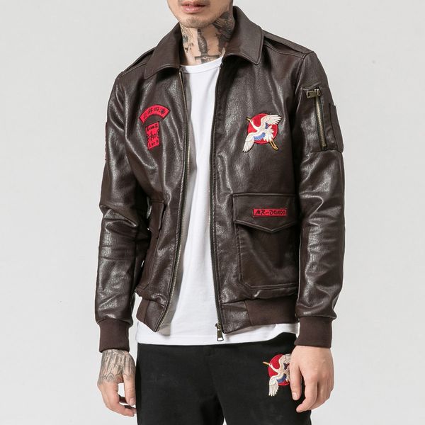 2021 new men's casual oversize punk jacket man chinese style vintage streetwear jackets male embroidery coats fashion clothing okwf, Black;brown
2021 new men's casual oversize punk jacket man chinese style vintage streetwear jackets male embroidery coats fashion clothing okwf, Black;brown