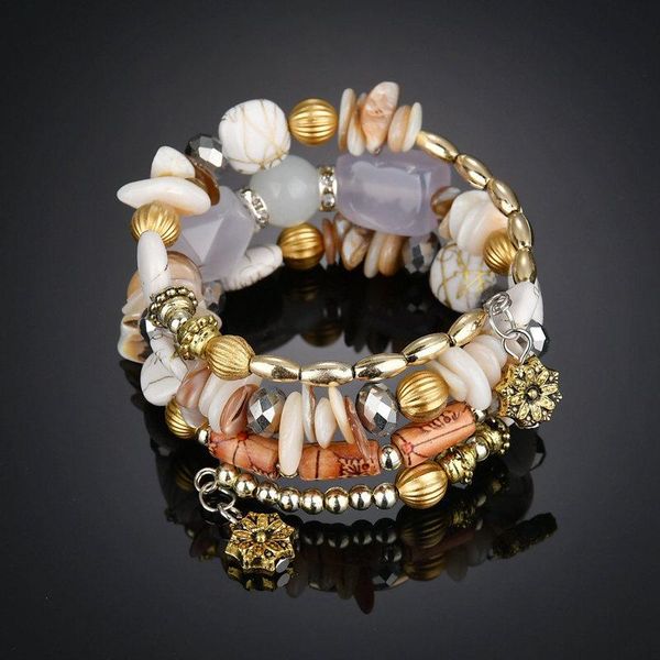 woman boho multilayer beads charm bracelets for women vintage resin stone bracelets & bangles pulseras ethnic jewelry gift, Golden;silver
woman boho multilayer beads charm bracelets for women vintage resin stone bracelets & bangles pulseras ethnic jewelry gift, Golden;silver