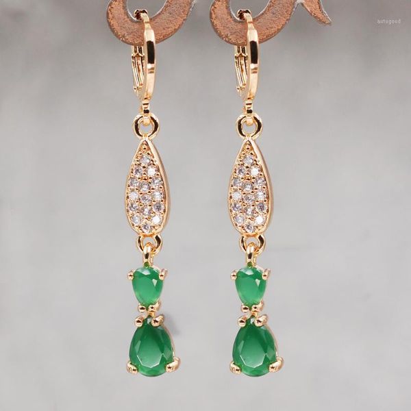 dangle & chandelier luxury bohemian earrings for women 's water drop green stone trendy jewelry party wedding accessories gift1, Silver
dangle & chandelier luxury bohemian earrings for women 's water drop green stone trendy jewelry party wedding accessories gift1, Silver