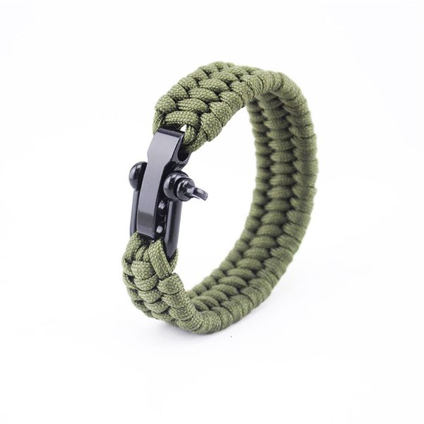 rope men stainless steel shackles paracord outdoor camping bracelet for women
rope men stainless steel shackles paracord outdoor camping bracelet for women
