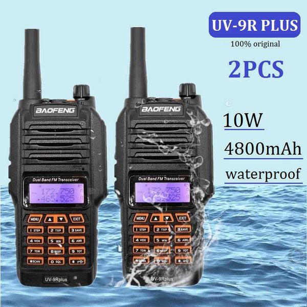 walkie talkie 2pcs waterproof 10w baofeng uv-9r plus two way radio station vhf uhf uv9r portable cb ham transceiver
walkie talkie 2pcs waterproof 10w baofeng uv-9r plus two way radio station vhf uhf uv9r portable cb ham transceiver