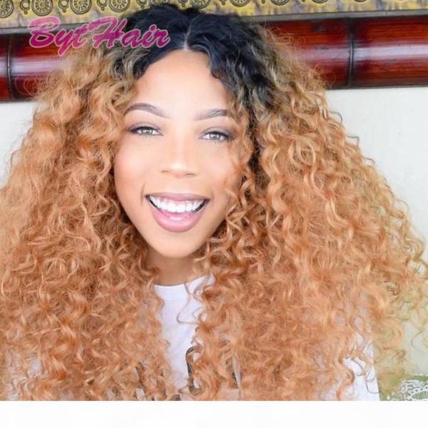 bythair two tone ombre lace front wig 100% virgin brazilian glueless full lace wigs 150% high density kinky curly ombre human hair wigs, Black;brown
bythair two tone ombre lace front wig 100% virgin brazilian glueless full lace wigs 150% high density kinky curly ombre human hair wigs, Black;brown
