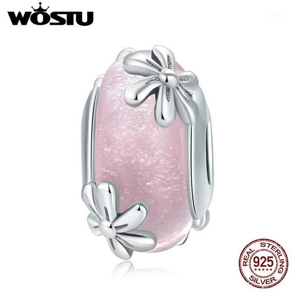 wostu genuine 925 sterling silver romantic pink spring season bead fit original diy bracelet necklace jewelry making gift cqc8601
wostu genuine 925 sterling silver romantic pink spring season bead fit original diy bracelet necklace jewelry making gift cqc8601