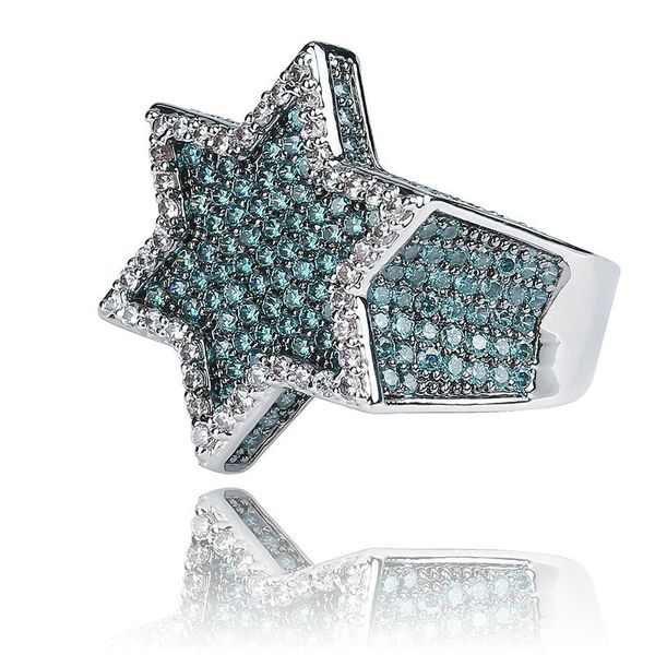 out what bling frozen for men present women three micro colors zircon pavemented hexagonal rings hip hop jewels bjf7, Silver
out what bling frozen for men present women three micro colors zircon pavemented hexagonal rings hip hop jewels bjf7, Silver