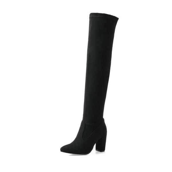 esveva ladylike black thin herd look skin on the knee high-heeled boots high-square ladies'boots size 34-43
esveva ladylike black thin herd look skin on the knee high-heeled boots high-square ladies'boots size 34-43