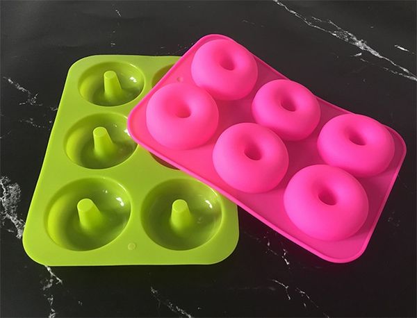 6 donut multi colour mold epoxy resin silicone circular baking cake biscuit waffle chocolate mould ice jelly new arrival 3 9yf l2
6 donut multi colour mold epoxy resin silicone circular baking cake biscuit waffle chocolate mould ice jelly new arrival 3 9yf l2