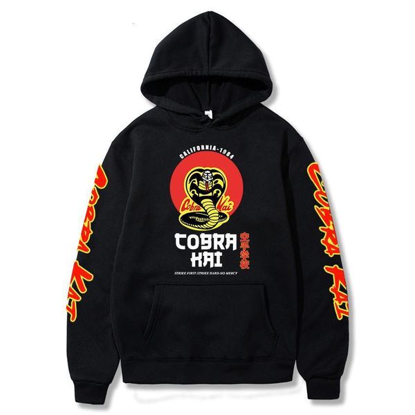 men hoodie cobra kai karate kid hoodies long-sleeved casual pullovers streetswear hoodie drop shipping good quality, Black
men hoodie cobra kai karate kid hoodies long-sleeved casual pullovers streetswear hoodie drop shipping good quality, Black