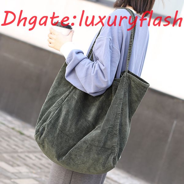 hbp 2021 new brand corduroy bag women large shopping bag casual female big shoulder ladies canvas shopper black green wholesale drop shippin
hbp 2021 new brand corduroy bag women large shopping bag casual female big shoulder ladies canvas shopper black green wholesale drop shippin