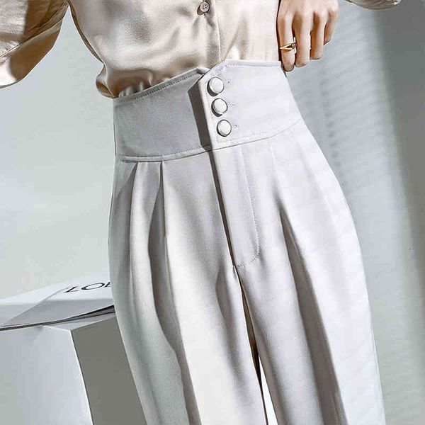 women's pants & capris vintage, smooth female spring breeches, women's wide pants with button pockets, high waist and harem pants,, Black;white
women's pants & capris vintage, smooth female spring breeches, women's wide pants with button pockets, high waist and harem pants,, Black;white