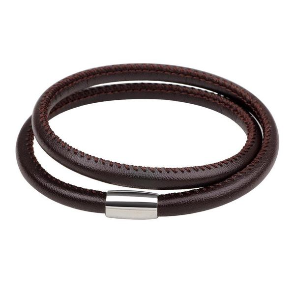 2020 european style 41cm leather bracelet fashion stainless steel men bracelet women charm jewelry, Black
2020 european style 41cm leather bracelet fashion stainless steel men bracelet women charm jewelry, Black