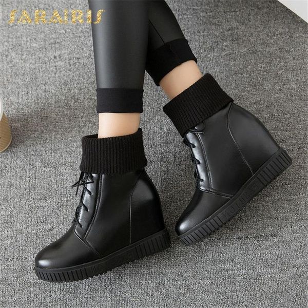 sarairis 2021 big size 43 ins dropship boots women's shoes platform comfy sock boot wedges shoes ladies, Black
sarairis 2021 big size 43 ins dropship boots women's shoes platform comfy sock boot wedges shoes ladies, Black