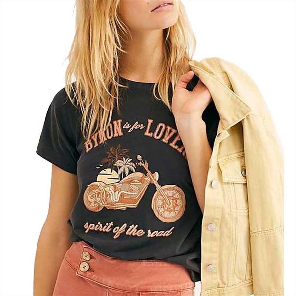 black graphic print tee spring summer 2021 new t shirt women o neck short sleeve chic t shirt femail women, White
black graphic print tee spring summer 2021 new t shirt women o neck short sleeve chic t shirt femail women, White