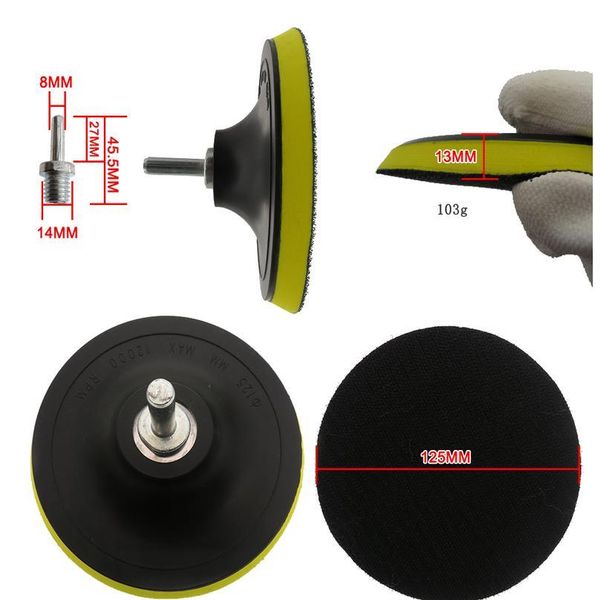 9pcs 5inch buffer sponge pad set car woolen polishing pad kit buffing waxing with m14 drill adaptor for car cleani jllnef
9pcs 5inch buffer sponge pad set car woolen polishing pad kit buffing waxing with m14 drill adaptor for car cleani jllnef