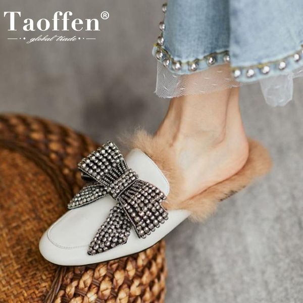 boots taoffen real leather women winter slipper warm fur rivets bow fashion flats shoes woman casual home daily footwear size 35-39, Black
boots taoffen real leather women winter slipper warm fur rivets bow fashion flats shoes woman casual home daily footwear size 35-39, Black